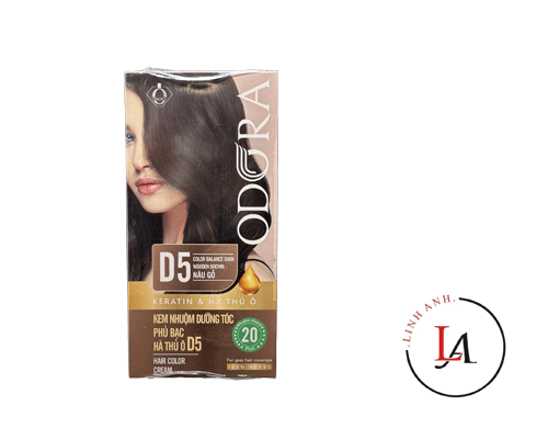 Nhuộm Odora phủ bạc hà thủ ô